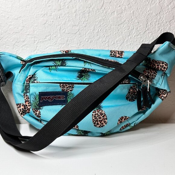 Jansport Pineapple fanny pack/chest crossbody-EUC - Picture 1 of 3